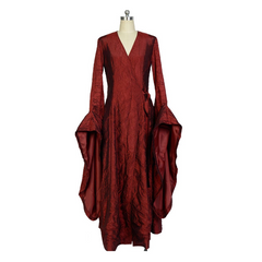 GoT Game of Thrones The Red Woman Melisandre Outfit Cosplay Costume Halloween Carnival Suit