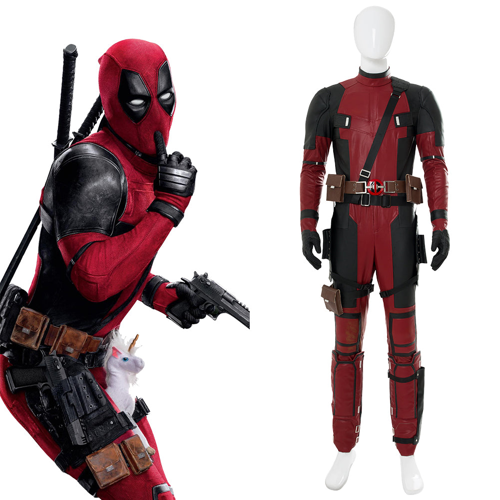 Deadpool 2 Deadpool Suit Oufit Halloween Costume For Males Females Hal