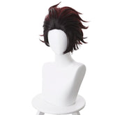 Tanjirou Wig Outfit Cosplay Halloween Carnival Props