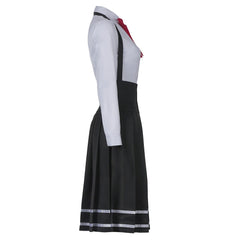 Game Danganronpa V3 Halloween Carnival Costume Shirogane Tsumugi JK Uniform Dress Outfit Cosplay Costume