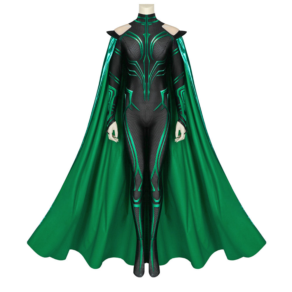 Movie Thor: Ragnarok Hela Cosplay Costume Outfits Halloween Carnival Suit