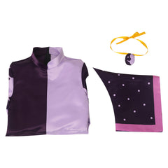 Kids Children The Owl House Collector Purple Jumpsuit Outfits Cosplay Costume Halloween Suit