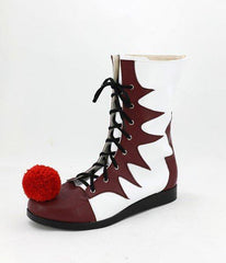 2017 IT Pennywise The Clown Boots Cosplay Shoes Halloween Carnival Suit