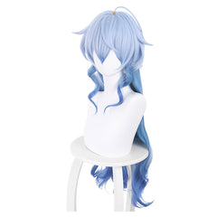 Genshin Impact Ganyu Cosplay Wig Heat Resistant Synthetic Hair Carnival Halloween Party Props