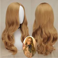M3GAN Megan Cosplay Wig Heat Resistant Synthetic Hair Carnival Halloween Party Props