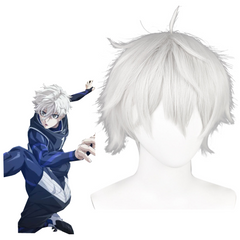 Anime Blue Lock Seishiro Nagi Cosplay Wig Heat Resistant Synthetic Hair Carnival Halloween Party Props