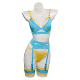 Game Street Fighter Chun-Li Sexy Lace Lingerie Outfits Cosplay Costume Halloween Carnival Suit