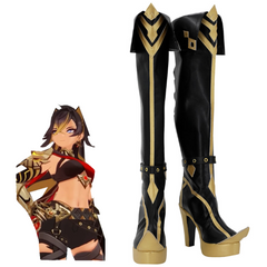 Genshin Impact Dehya Cosplay Shoes Boots Halloween Costumes Accessory Custom Made