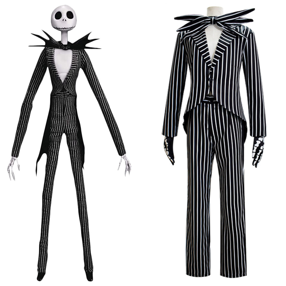 Movie The Nightmare Before Christmas Jack Skellington Cosplay Costume Jack The Nightmare Before Christmas Costume