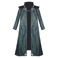 Hogwarts Legacy Slytherin Cosplay Costume Blue Robe Outfits Halloween Carnival Suit