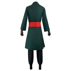 One Piece Roronoa Zoro Green Set Cosplay Costume Outfits Halloween Carnival Suit