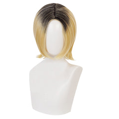 Kenma Yellow Short Hair Cosplay Wig Halloween Carnival Props