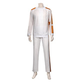 Andor White Prison Uniform Cosplay Costume Top Pants Outfits Halloween Carnival Suit