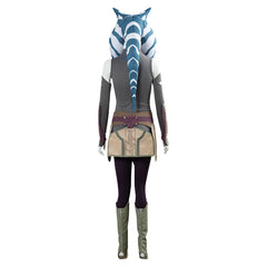 TV Ahsoka 2023 Ahsoka Tano Women Dress Outfit Halloween Carnival Costume Cosplay Costume