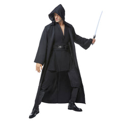 Movie Star Wars Anakin Skywalker Cosplay Costume Only Black Cloak Outfits Halloween Carnival Suit