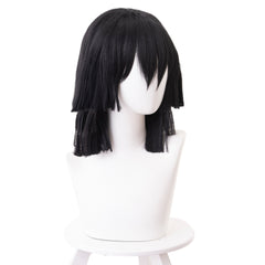 Iguro Obanai Cosplay Wig Cosplay Accessories Halloween Carnival Props