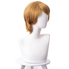 Movie Frozen 2 Prince Kristoff Brown Wig Accessories Cosplay Halloween Carnival Props