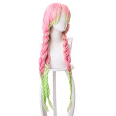 Mitsuri Cosplay Wig Halloween Cosplay Costume
