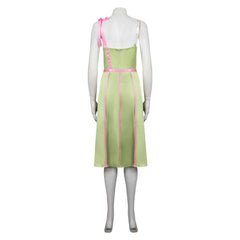 Movie Barbie 2023 Margot Robbie Barbie Outfits Beach Dress Cosplay Costume Halloween Carnival Suit
