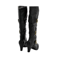 Danganronpa V3: Killing Harmony Miu Iruma Black Shoes Boots Cosplay Accessories Halloween Carnival Props