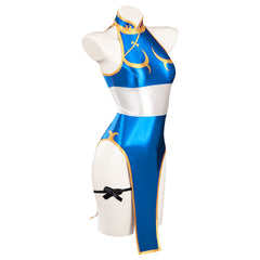 Street Fighter(SF) Chun-Li Sexy Swimsuit Cosplay Costume Dress Swimwear Outfits Halloween Carnival Suit