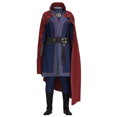 Kids Movie Doctor Strange in the Multiverse of Madness Stephen Strange Cosplay Costume Kids Jumpsuit Cloak Outfits Halloween Carnival Suit