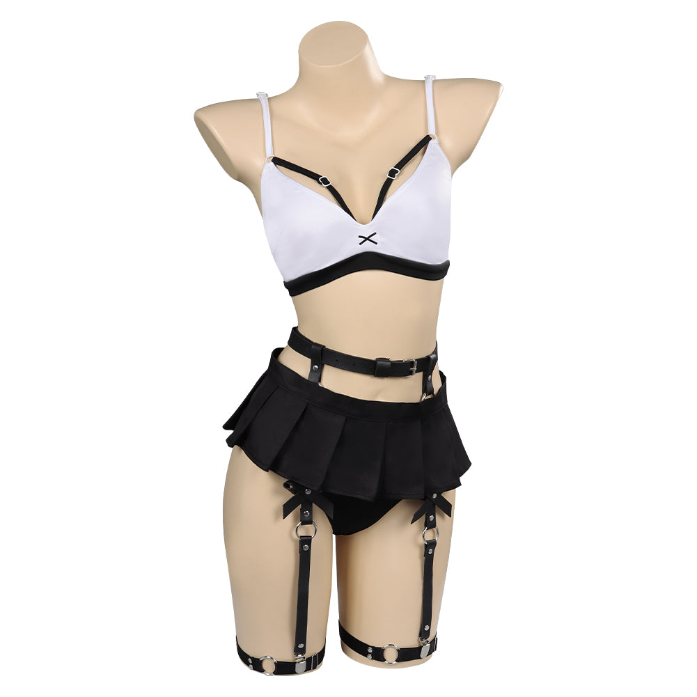 Game Final Fantasy Tifa Lockhart Outfits Sexy Lingerie Cosplay Costume Halloween Carnival Suit 