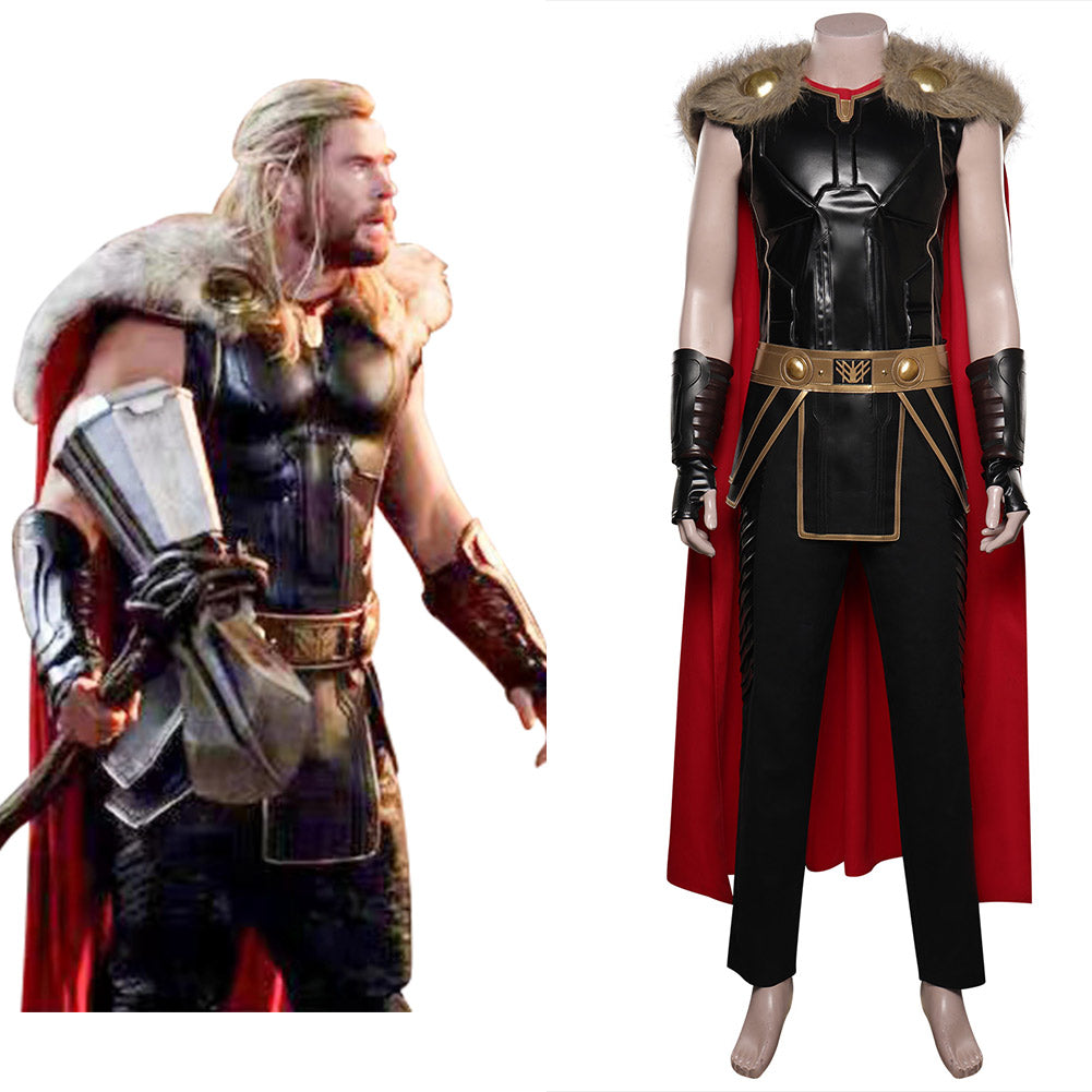 Thor: Love and Thunder Mighty Thor Cosplay Costume Outfits Halloween C