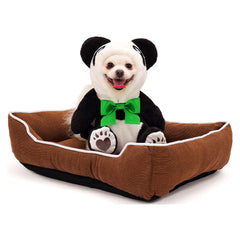 Cute Cartoon Panda Pet Dog Clothing Outfits Cosplay Costume Halloween Carnival Suit