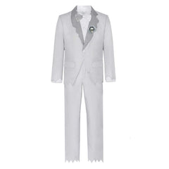 Movie Corpse Bride Victor White Uniform Set Outfits Cosplay Costume Halloween Carnival Suit