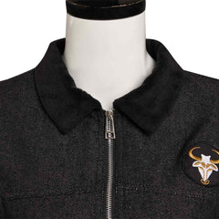 Stranger Things Season 4 Robin Cosplay Costume Denim Coat Outfits Halloween Carnival Suit