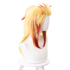 Kyoujurou Rengoku Yellow Wig Cosplay Accessories Halloween Carnival Props