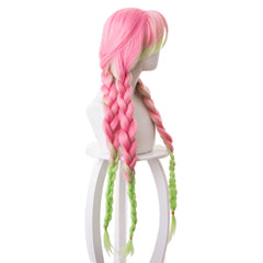 Mitsuri Cosplay Wig Halloween Cosplay Costume