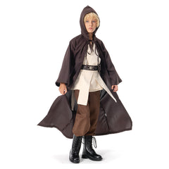 Kids Children Kenobi Jedi Set Outfits Cosplay Costume Child Version Halloween Carnival Suit