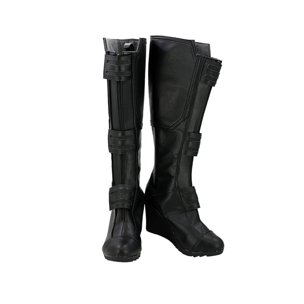 Captain America 3 Civil War Black Widow Cosplay Shoes Boots