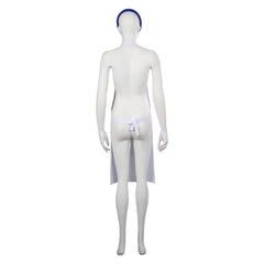 Movie Barbie 2023 Flo Tablier Aprons Outfits Cosplay Costume Outfits Halloween Carnival Suit