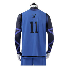 Anime Blue Lock Yoichi Isagi Cosplay Costume Outfits Halloween Carnival Suit