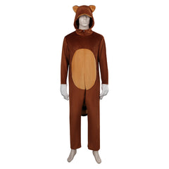Movie The Super Mario Bros. Movie Mario Outfits Pajama Cosplay Costume Halloween Carnival Suit