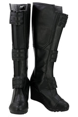 Captain America 3 Civil War Black Widow Cosplay Shoes Boots Halloween Props