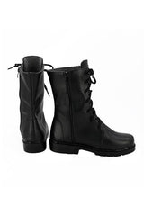 Tomb Raider Lara Croft Black Shoes Boots Cosplay Accessories Props