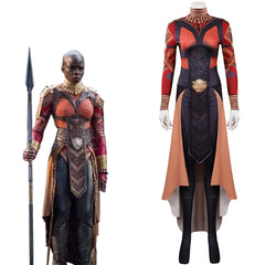 Movie Black Panther: Wakanda Forever Okoye Cosplay Costume Jumpsuit Outfits Halloween Carnival Suit