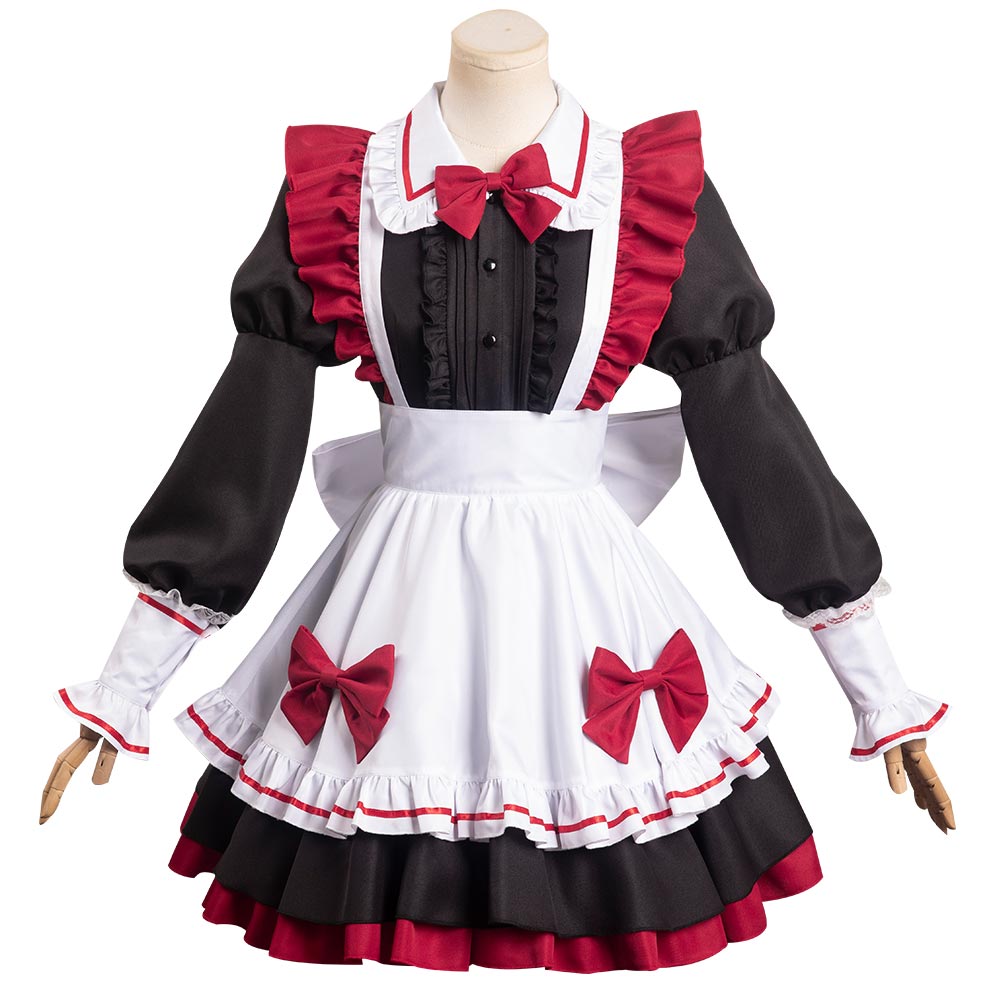 Anime Oshi no Ko Arima Kana Outfits Lolita Maid Dress Cosplay Costume –  Coshduk