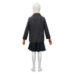 Kids Roald Dahl’s Matilda the Musical Cosplay Costume Children Uniform Skirt Shirt Necktie Outfits Halloween Carnival Suit