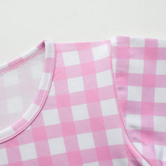 Kids Girls 2023 Barbie Margot Robbie Barbie Cosplay Costume Outfits Halloween Carnival Suit