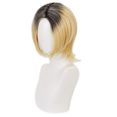 Kenma Yellow Short Hair Cosplay Wig Halloween Carnival Props