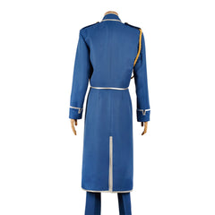 Fullmetal Alchemist Roy Mustang Cosplay Costume Outfits Halloween Carnival Party Disguise Suit