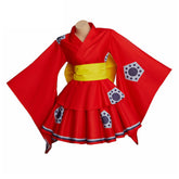 One Piece Luffy Cosplay Costume Outfits Lolita Dress Halloween Carnival Party Suit