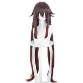 Genshin Impact HuTao Wig Cosplay Heat Resistant Synthetic Hair Accessories Props