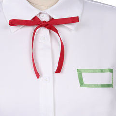 Suzume no Tojimari Suzume Green Skirt School Uniform Set Outfits Cosplay Costume