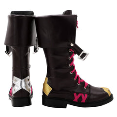 Arcane: League of Legends Jinx Cosplay Shoes Boots Halloween Costumes Accessory Custom Made